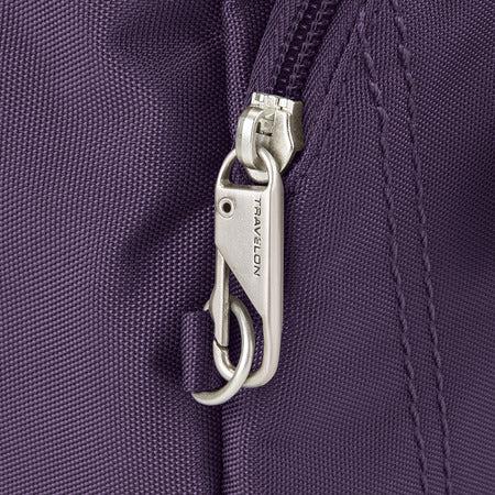 variant:42999521083584 travelon Essential Messenger Bag purple