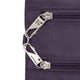 variant:42999523213504 travelon Slim Double Zip Crossbody purple