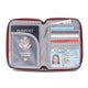 variant:42999672307904 travelon RFID Blocking Passport Zip Wallet poppy