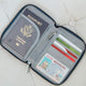 variant:42999672340672 travelon RFID Blocking Passport Zip Wallet ocean