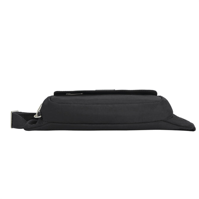 variant:43410780291264 travelon slim belt bag black