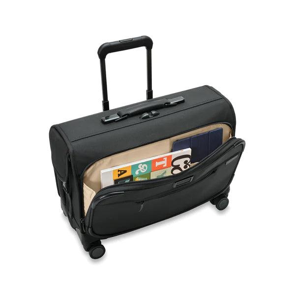 Baseline Wide Softside Carry-On Garment Spinner