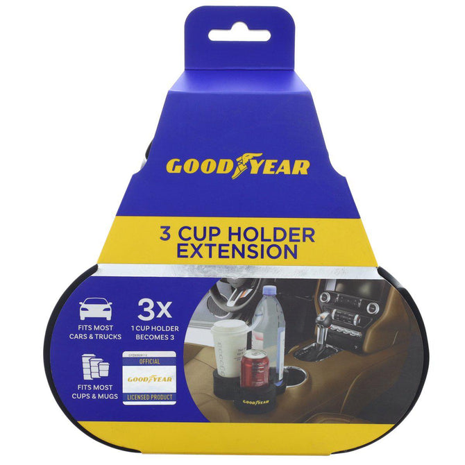 Goodyear Trio Cup Holder Extension