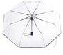 variant: Totes- Ultra Clear Folding Umbrella