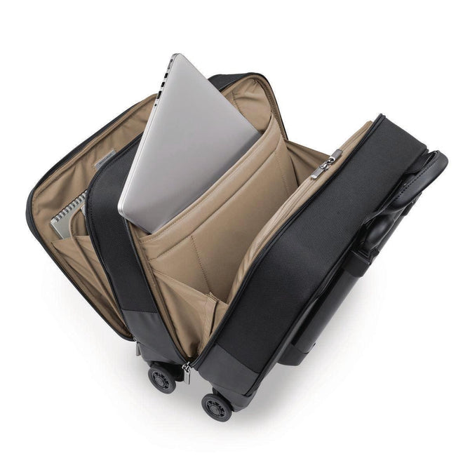 Samsonite Spinner Mobile Office in Wheeled Laptop Briefcase in Black