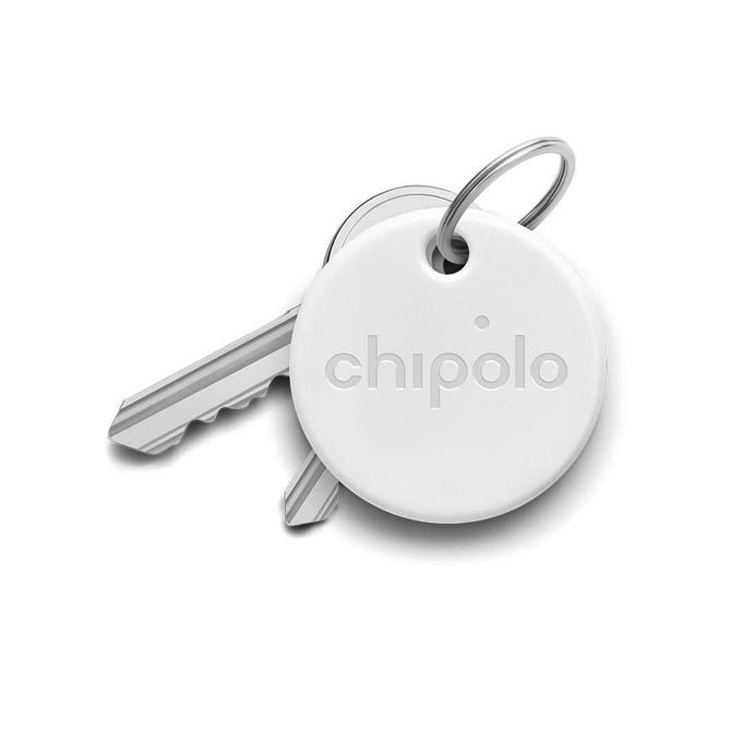 Chipolo ONE (2020) Bluetooth Item Finder - White - Micro Center
