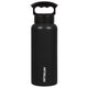 variant:42518400958656 Fifty/Fifty 34oz Insulated Bottle with Wide Mouth 3-Finger Lid - Matte Black