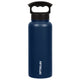 variant:42518401056960 Fifty/Fifty 34oz Insulated Bottle with Wide Mouth 3-Finger Lid - Navy