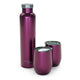 variant:41189328814272 AAA.com | SevenFifty Wine Growler And Tumbler Gift Set by FIFTY/FIFTY - Burgundy