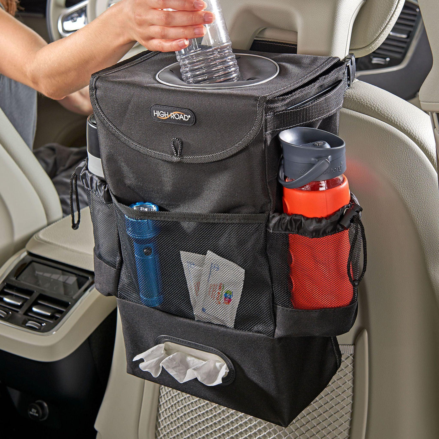 Car Back Seat Storage Bag Auto Back Seat Organizer Bag with