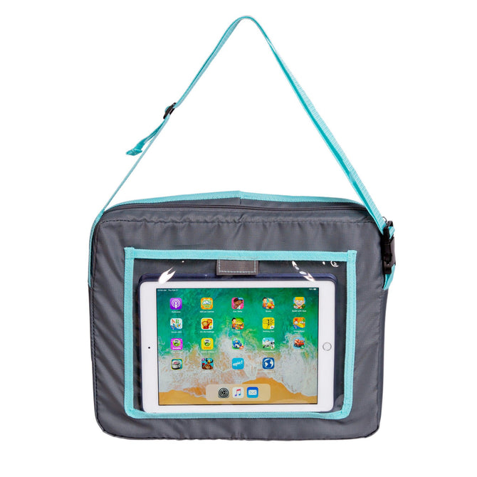Kids Travel Tray and iPad/Tablet Holder - Lap Desk Activity Tray