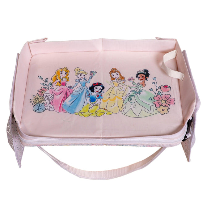 variant:41773631340736 J.L. Childress Disney Baby 3-IN-1 Travel Lap Tray & Tablet Holder for Kids - Princess