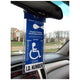 AAA.com | JL Safety - MirorTag™ Silver Handicapped Parking Placard Holder & Protector