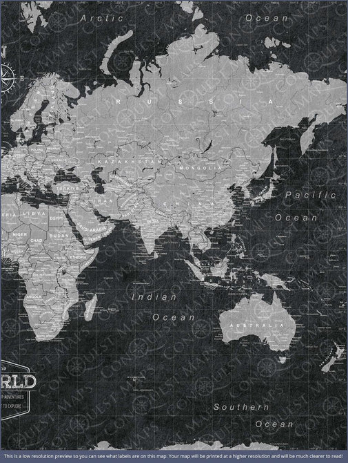 AAA.com l World Push Pin Map