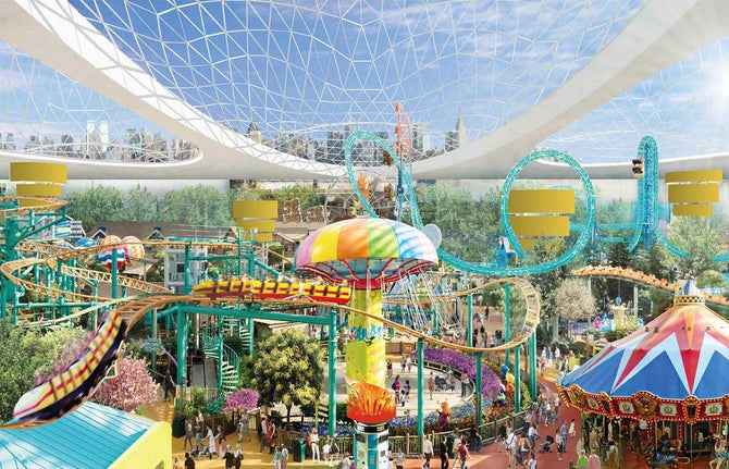 American Dream mall: See the rides at Nickelodeon Universe