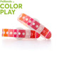 variant:42824529739968 Psi Bands - Wrist Bands for Motion Sickness & Nausea Relief - Color Play Pattern