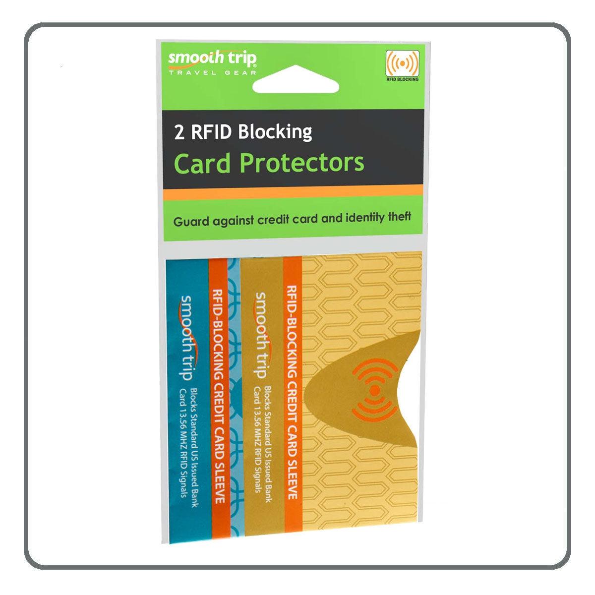 AAA.com | Smooth Trip RFID Blocking Colored Card Protectors