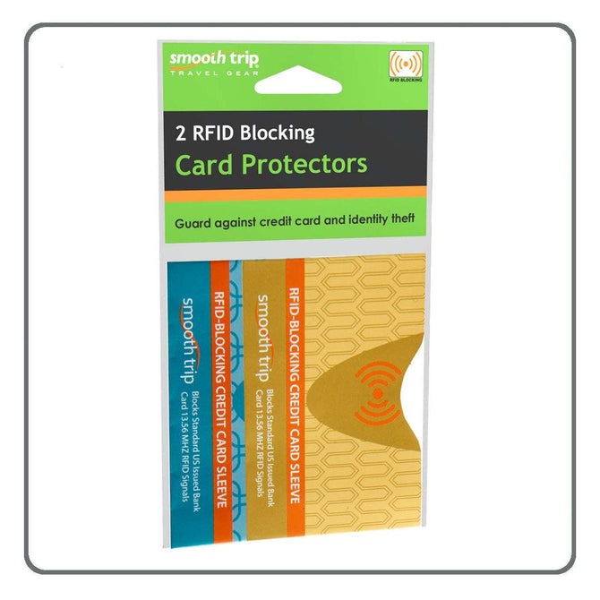 RFID Blocking Sleeves for Passport and Credit Cards