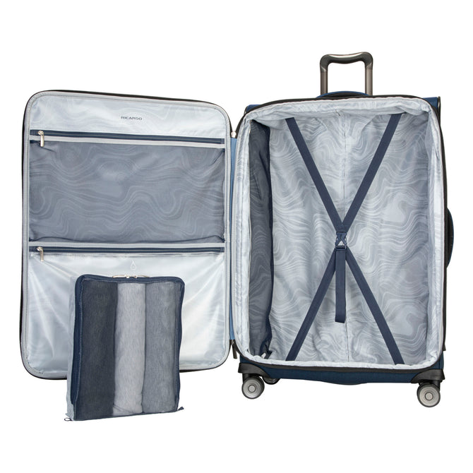 variant:42109937647808 Ricardo Malibu Bay 3.0 Softside Large Check-In Spinner Luggage - Astral Blue