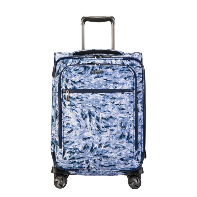 variant:41994429726912 Ricardo Beverly Hills Seahaven 2.0 Softside Carry-On Luggage - Snow Leopard