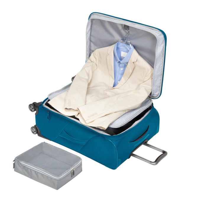 variant:41995887542464 Ricardo Beverly Hills Seahaven 2.0 Softside Medium Check-In Luggage - Rich Teal