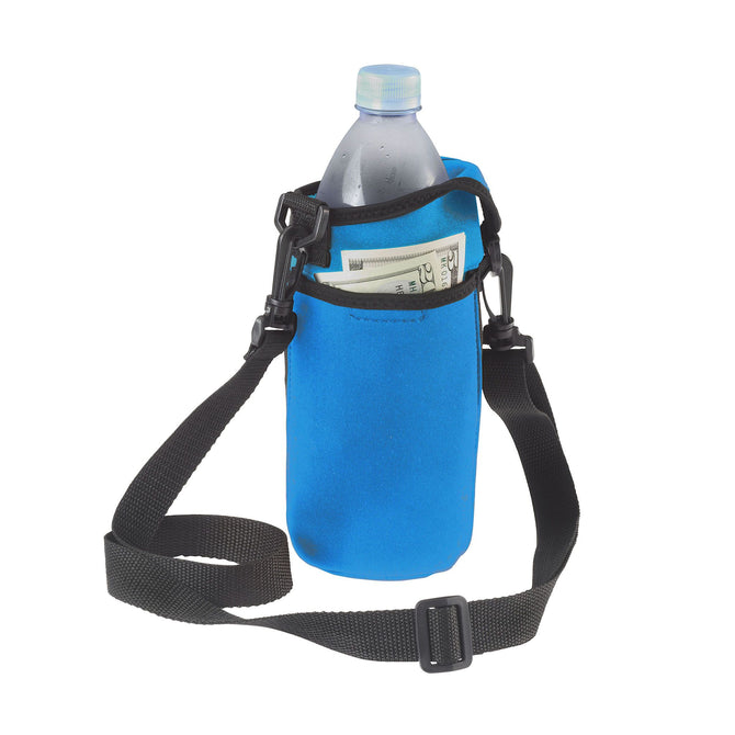 variant:41143209558208 Smooth Trip AquaPockets Bottle Carrier - Blue