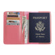 variant:41143699308736 Smooth Trip RFID Blocking Passport Wallet - Pink