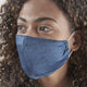 variant:41146910343360 Smooth Trip Reusable Fabric Face Mask - 2 Pack - Blue