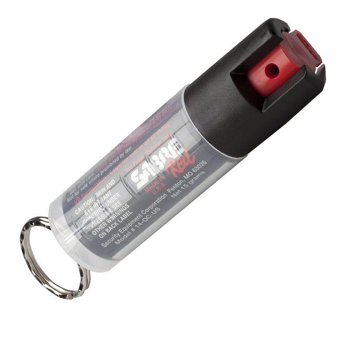 Smooth Trip Sabre Red® Key-Ring Pepper Spray      