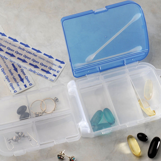 Smooth Trip Tri-fold Pill and Storage Box
