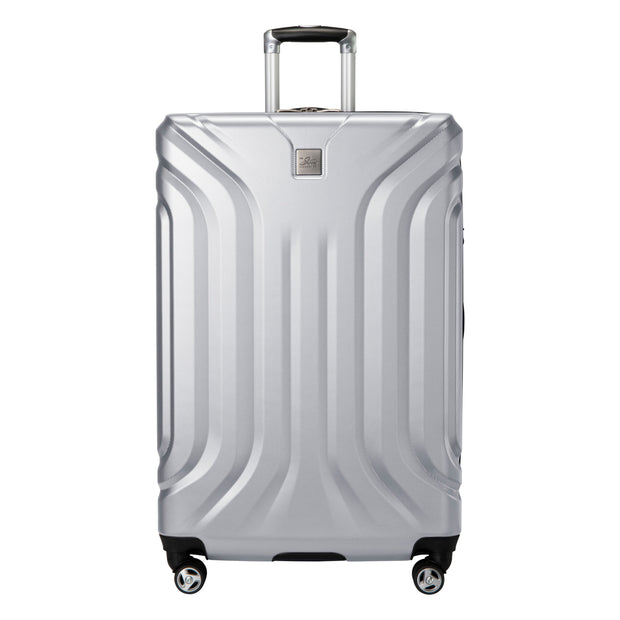 variant:41257612083392 Skyway Nimbus 4.0 Large Check-In Expan. Hardside Spinner Suitcase - Shiny Silver