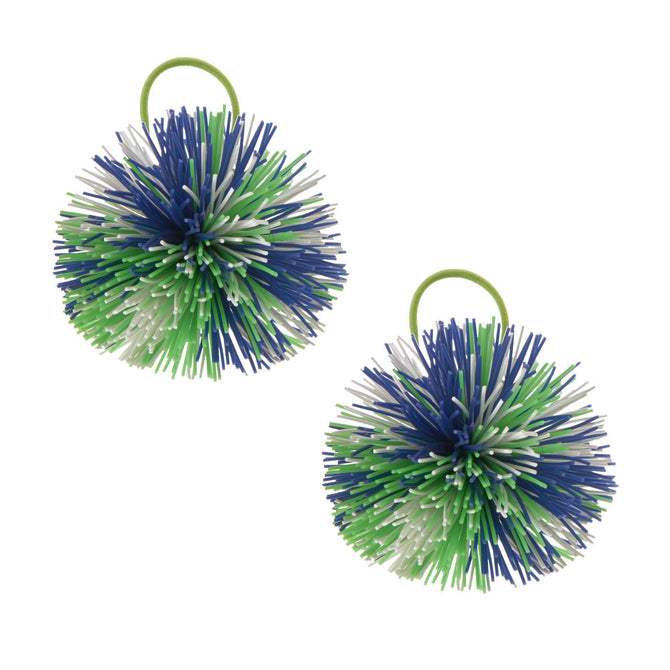 variant:42781240590528 Smooth Trip Zangles Bag Tags - 2 Pack - Blue/Green/White
