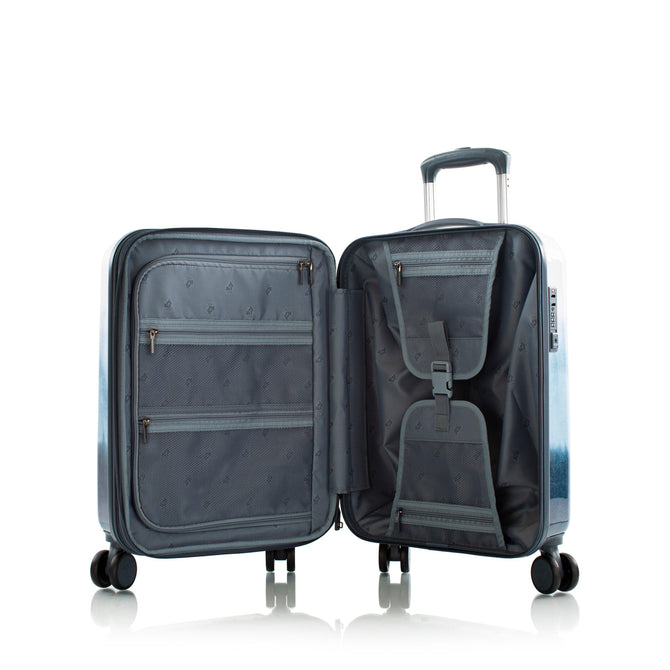 variant:43164542435520 heys america Tie Dye 21 Carry-On Spinner Luggage blue