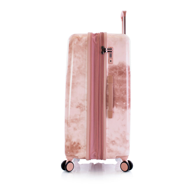 variant:43164747006144 heys america tie dye 30 spinner luggage rose