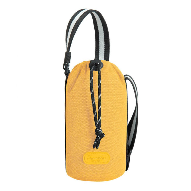 variant:42382442004672 Travelon Coastal Water Bottle Bag - Sunflower Color