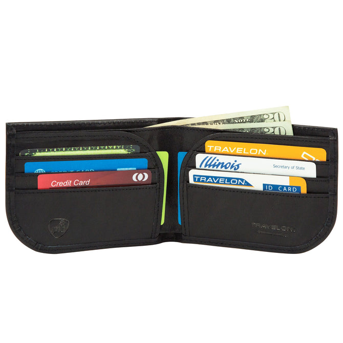 Buy American Tourister Men Black Slim Fold Wallet - Wallets for Men 42079