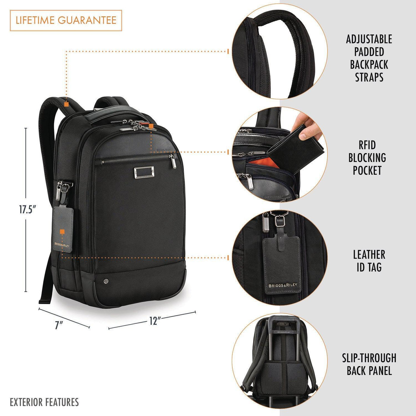 Briggs & store riley slim backpack